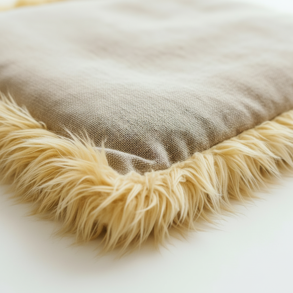 Fluffy Pet Mat - Yellow